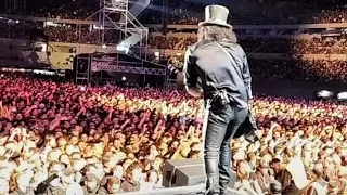 GUNS N ROSES LIVE at River Plate, Argentina 2022 - Welcome to the Jungle (Stage View)