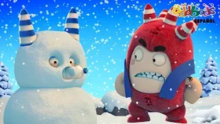 Oddbods | Invierno Mundo Maravilloso - Especial de NAVIDAD  | Caricaturas Graciosas Para Niños