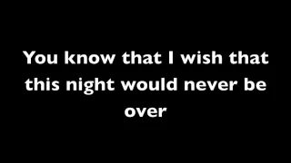 Adam Lambert - Never Close Our Eyes Lyrics