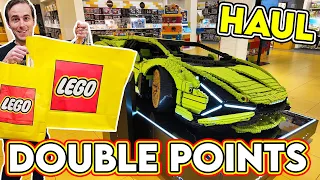 DOUBLE POINTS LEGO Store Shopping! EPIC FIND!