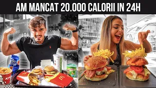 20.000 Calorie Challenge cu Iubita Mea *A vomitat*