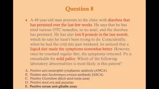 Gastroenterology Review Questions (old version, with sound) - CRASH! Medical Review Series