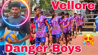 vellore Top players🔥 | vs Danger Boys 😘| North zone volleyball championship | Fire Volleyball
