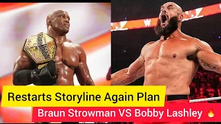 Restarts Storyline Again Plan Braun Strowman VS Bobby Lashley 😲#shorts