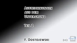 Fjodor Dostojewski // Aufzeichnungen aus dem Untergrund // Teil 2