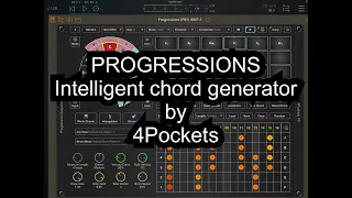 Progressions | Intelligent Chord Generator for iPad by 4Pockets