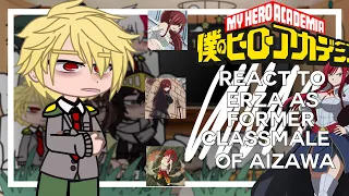 🇧🇷🇺🇸 | Mha react to Erza Scarlet as Aizawa's old classmate | Gacha club | Mha x Fairy Tail  1/1