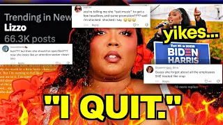 Lizzo LIED About Quitting Music For ATTENTION?! (yikes)