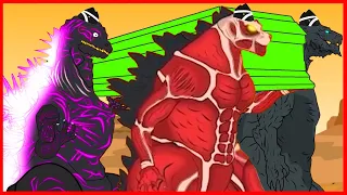 GODZILLA vs KONG ATTACK ON TITAN - Coffin Dance Song (Cover)