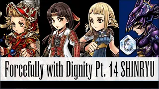 [DFFOO GL] Forcefully with Dignity (Iroha IW) Pt. 14 SHINRYU - Onion Knight, Iroha, Penelo