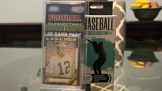 REPACK RIPS! 3 bros and a card store football and Fairfield company baseball!