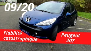 Fiabilité catastrophique pour cette Peugeot 207... !