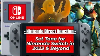 Nintendo Direct Reaction: How Metroid Prime & Zelda: TotK Set Tone for 2023 & Beyond (ft. MVG)