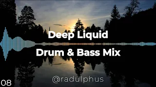 Deep Liquid Drum and Bass Mix | Full Tracklist | Visualiser | Mixed by Radulphus