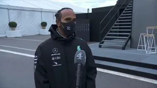 Lewis Hamilton post-race interview on C4F1 at the Turkish GP 2020