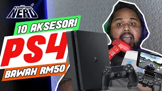 10 Aksesori Gaming PS4 Menarik Bawah RM50