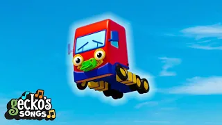 Baby Truck Keeps Falling Down!｜Gecko's Garage Songs｜Kids Songs｜Trucks for Kids