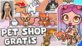 FIZ UM PET SHOP GRÁTIS NO JOGO AVATAR WORLD