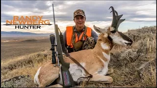 Camera Guy Self-films Solo Montana Antelope Hunt