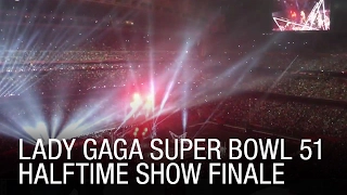 Lady Gaga Super Bowl 51 Halftime Show Finale