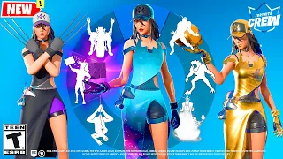 Spirit Hunter Saeko MAY 2024 CREW PACK Fortnite doing All Built-In Emotes and Funny Dances シ