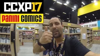 Stand da PANINI na convenção de quadrinhos Comic Con Experience CCXP 2017   comics HQ lançamentos