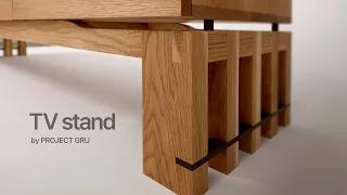 How to Build a TV Stand-Woodworking