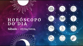 Horóscopo 2024 confira a previsão de hoje (27-4) para seu signo