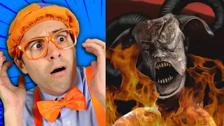 Blippi Reacts to Extreme Metal!