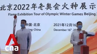 Beijing Winter Olympics: Torch relay confined to closed venues due to COVID-19 concerns