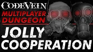 CODE VEIN: Online Multiplayer Raw Gameplay | High Level Dungeon with all 6 Bosses