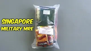 Tasting Singapore Military MRE (Meal Ready to Eat)