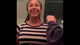 maddie ziegler piercing nia sioux’s ear