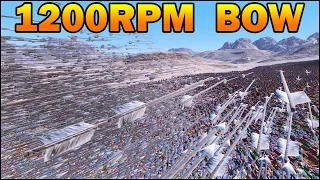 1200 RPM BOW42 - 25 ARCHERS vs 20 000 ROMANS - Ultimate Epic Battle Simulator