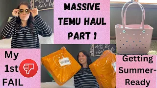 Massive @temu  Haul | Part 1 | Summer & Camping Accessories, Self-Care Gadgets and My 1st FAIL