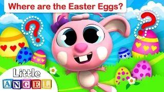 Easter Bunny Special | Can you Find the Easter Eggs? | Where is my Tail? | Little Angel