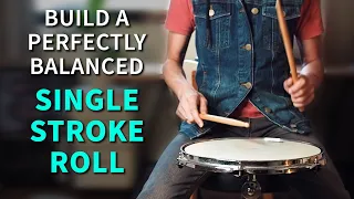 Single Stroke Drum Pad Practice Workout With a Twist | For Drummers