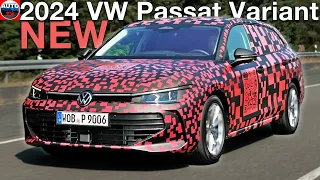 All NEW 2024 Volkswagen Passat Variant - PREMIERE Camouflaged