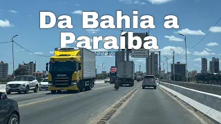 TRAVESSIA DE JUAZEIRO-BA A PETROLINA-PE E VIAGEM RUMO A PARAÍBA