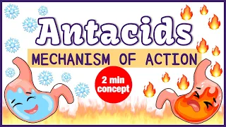 Antacid: Mechanism of Action (Simplified)