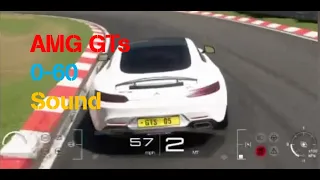 The Mercedes AMG GTs sounds amazing | Sound | 0-60 | #shorts