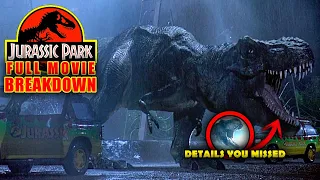 JURASSIC PARK (1993) BREAKDOWN! 73 Easter Eggs & Details You Missed! | Full Movie Breakdown