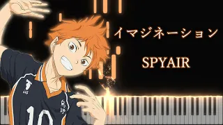 ハイキュー!! OP 「イマジネーション」 ピアノ / Haikyu!! OP1 "Imagination" Pinoa cover - SPYAIR