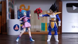 Dragonball - Vegeta Asking Bulma Out | Stop Motion