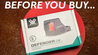 BUYER BEWARE: VORTEX DEFENDER CCW