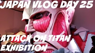 Japan Vlog Day 25 Attack on Titan Museum