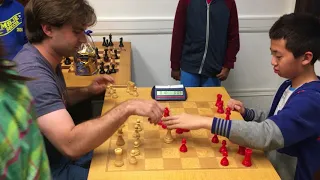 U.S. Champion Sam Shankland takes on a dozen kids in bullet chess!