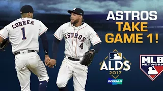 ALDS Game One Highlights: Astros Vs Redsox