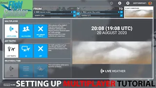 Microsoft Flight Simulator 2020: How to set up multiplayer *Tutorial*