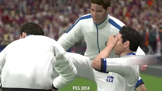 Injured Player Of PES From 2010 to 2023